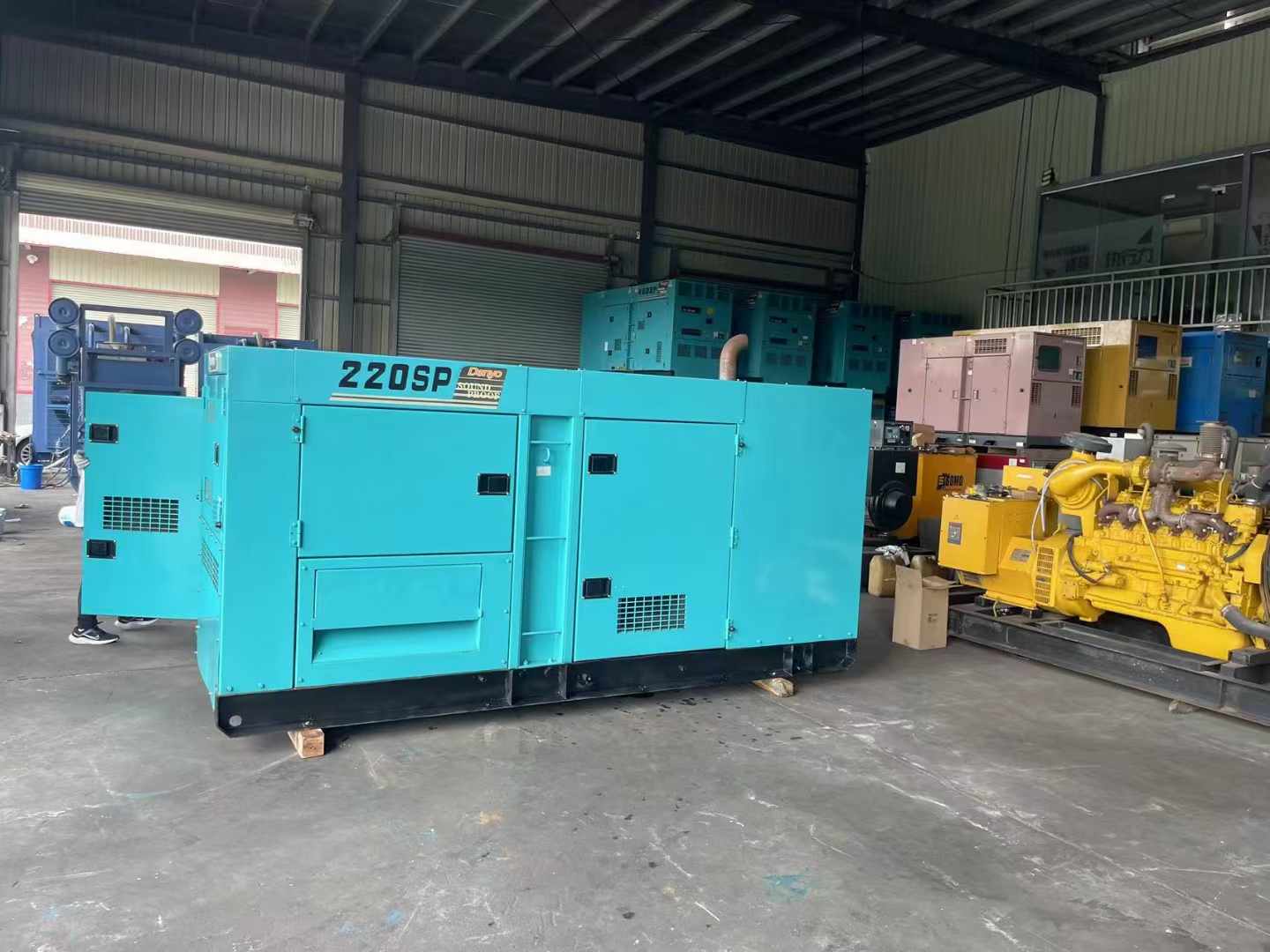 赛罕600kW柴油发电机组带载能力？